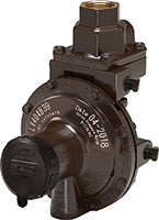 1 X 120 Gal ASME Propane Tank & Twin Stage Regulator Kit