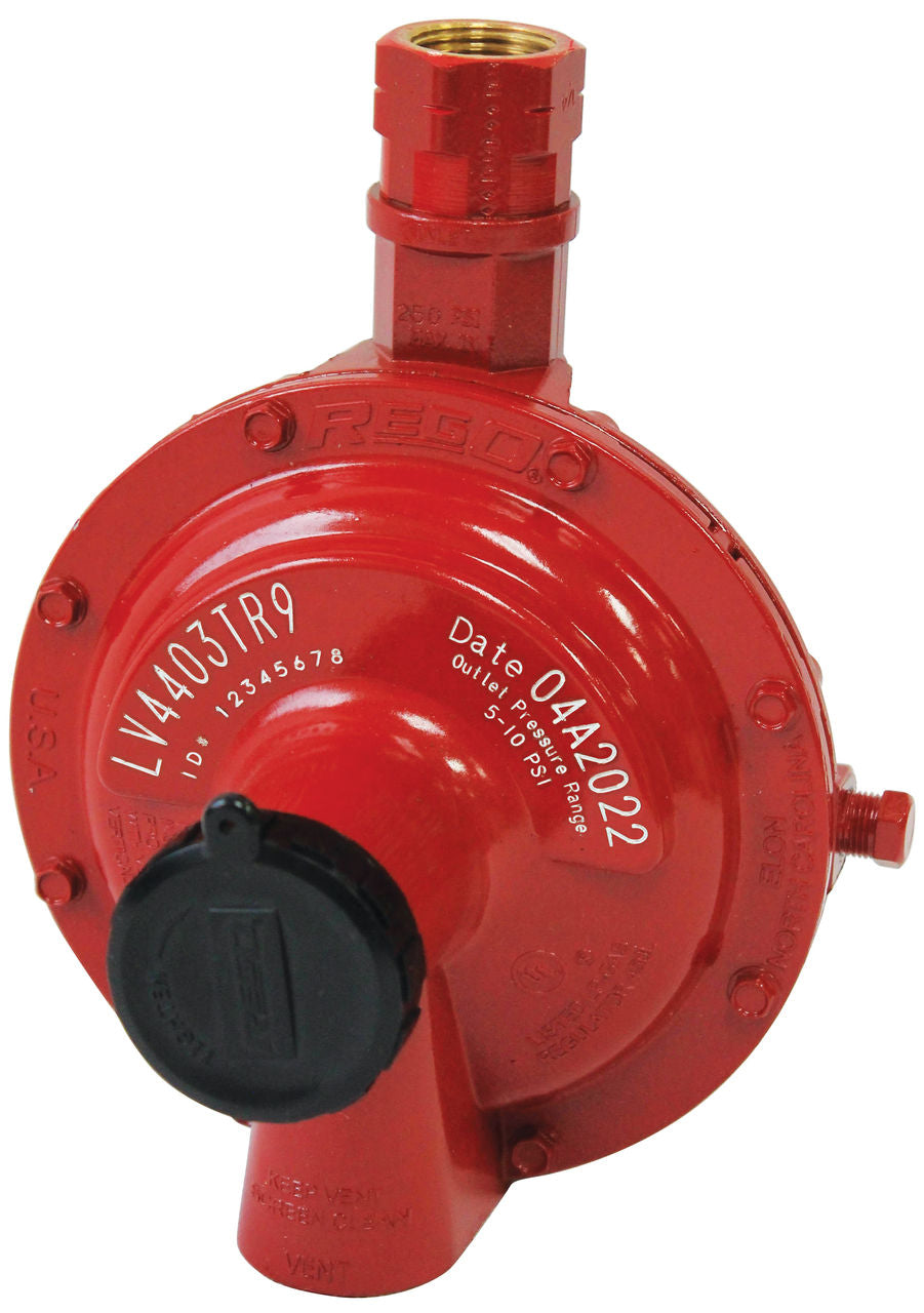 3 X 120 Gal ASME Propane Tank & Regulator Kit